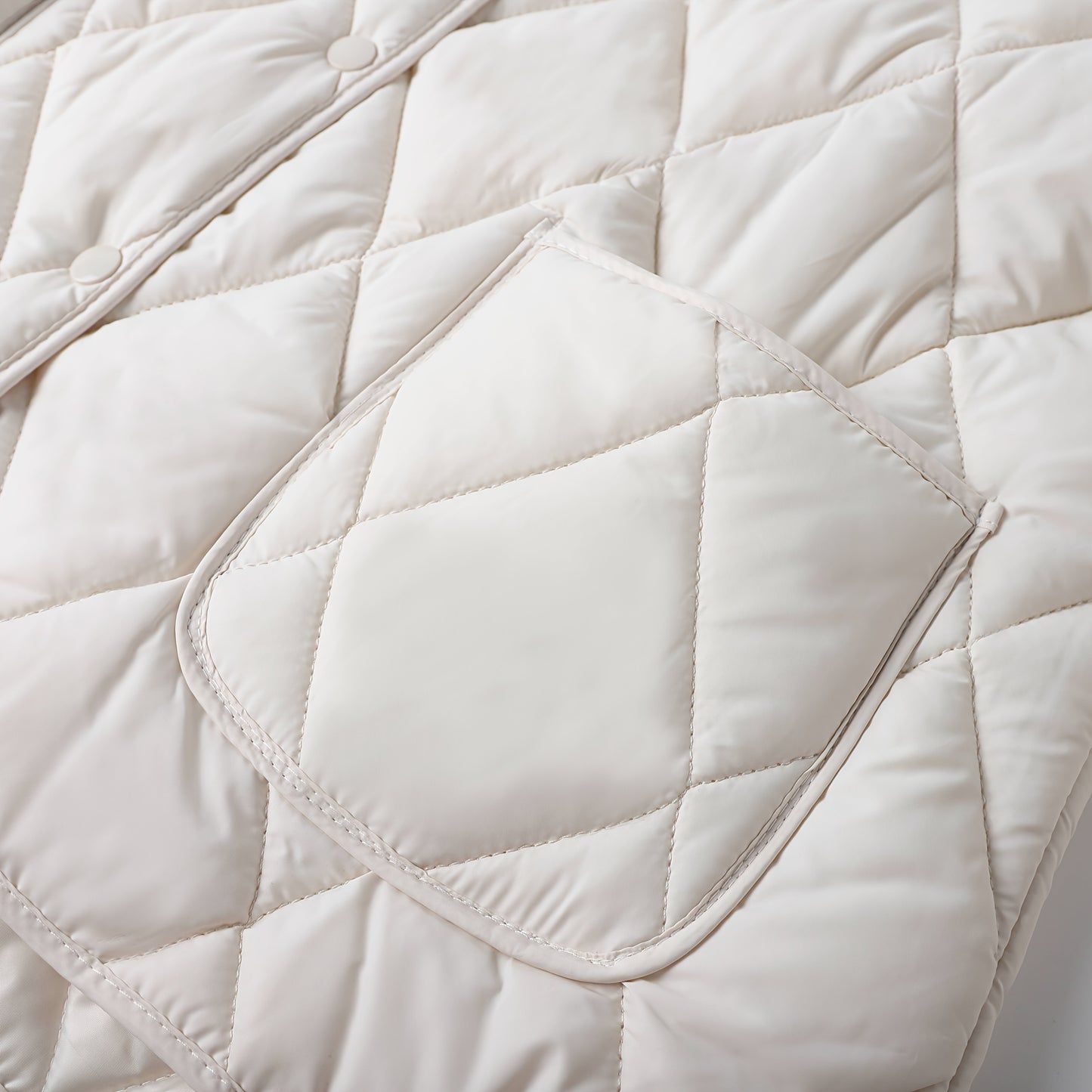 Կանացի էլեգանտ բեժ կարված բաճկոն - երկար թևքերով, կոճակներով, նորաձև աշնանային և ձմեռային վերարկու, 100% պոլիեսթեր չձգվող գործվածք, առօրյա ոճ, սովորական չափս, աշնանային ձմեռային բաճկոն | կարված բաճկոն | նորաձև բաճկոն