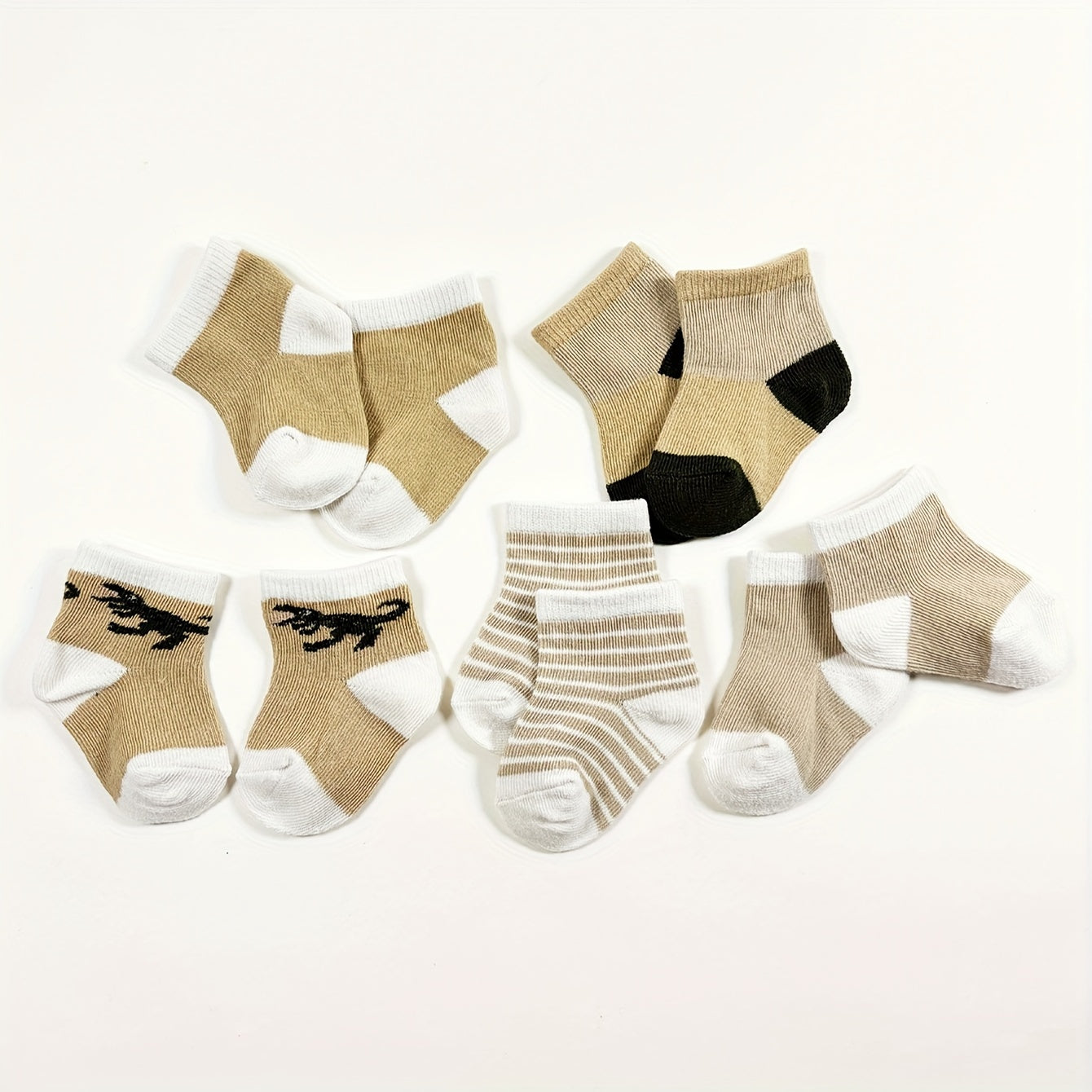 5 Pairs of Youngsters and Youngsters Socks for Boys and Girls, Breathable and Sweat-absorbing Socks for Youngsters, Suitable for Home Wear All Seasons