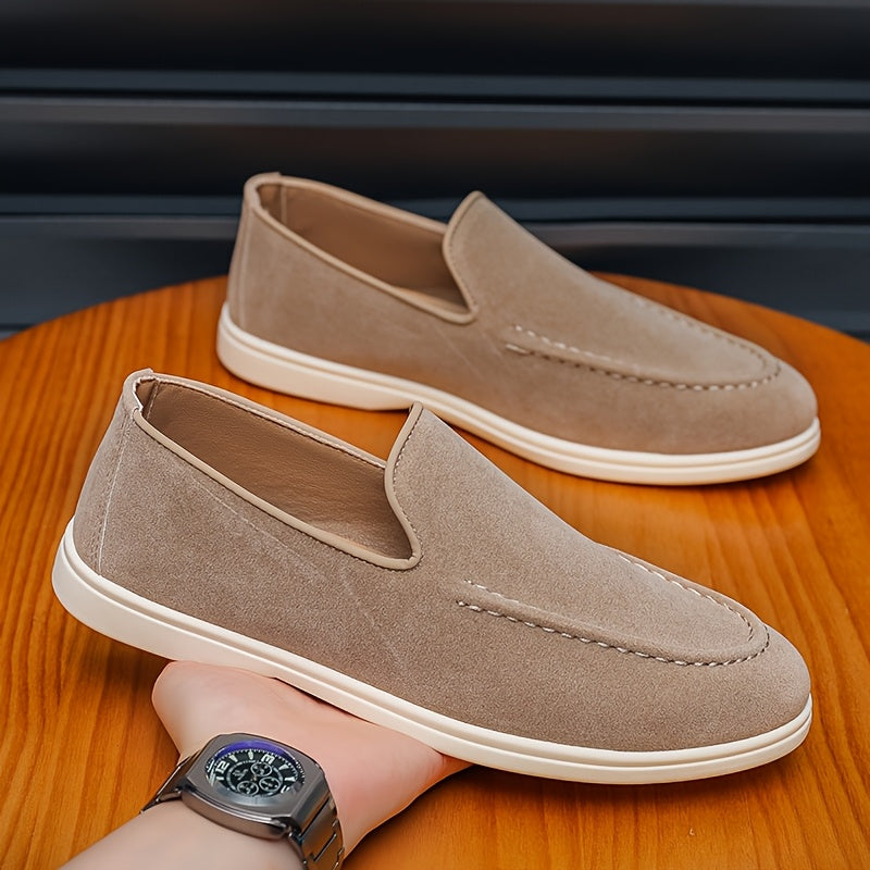 Men's Lightweight Casual Loafers with Comfortable Rubber Soles