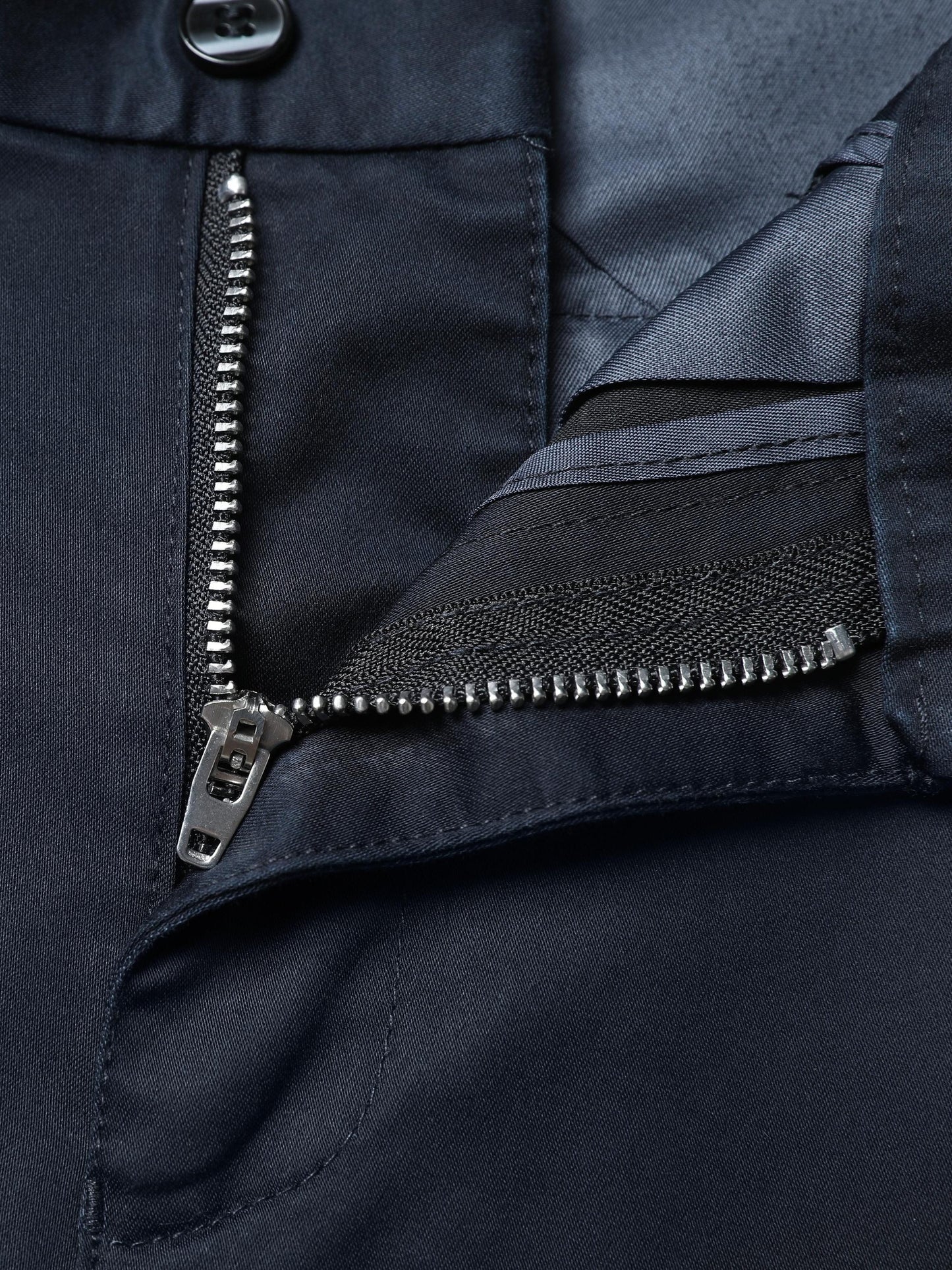Men's Solid Pants With Pockets, Light Business Style Regular Fit Trousers For Outdoor Activities, Daily Wear For Spring And Autumn