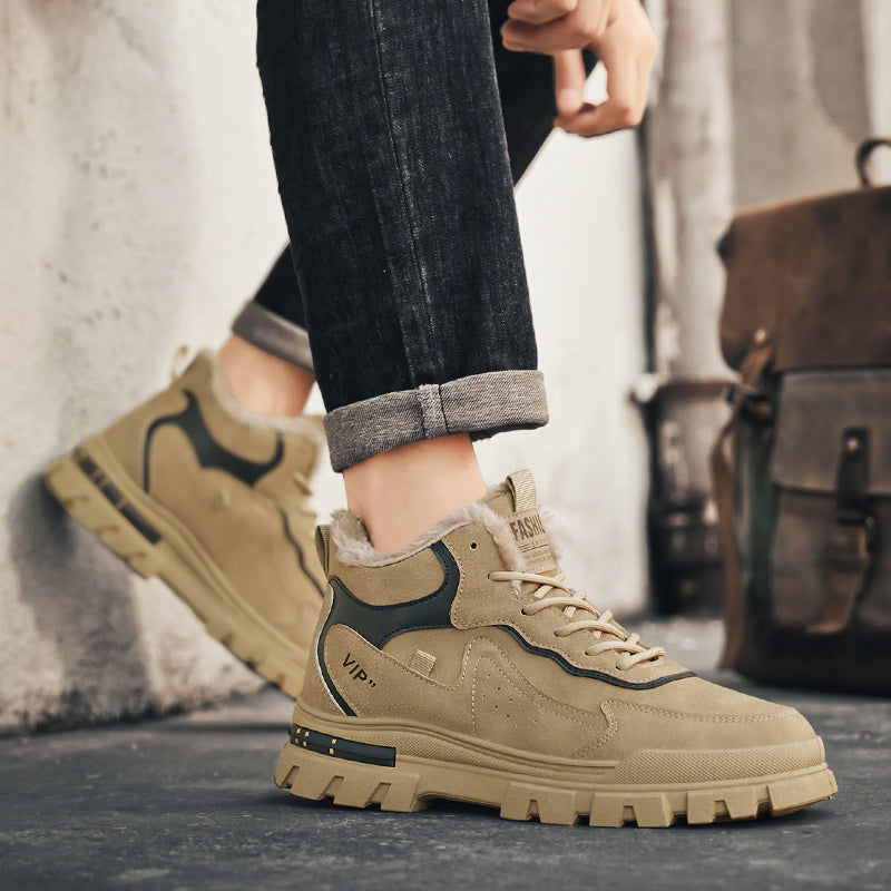 Men'S Casual Shoes with Fleece Lining, Model LD868-1
