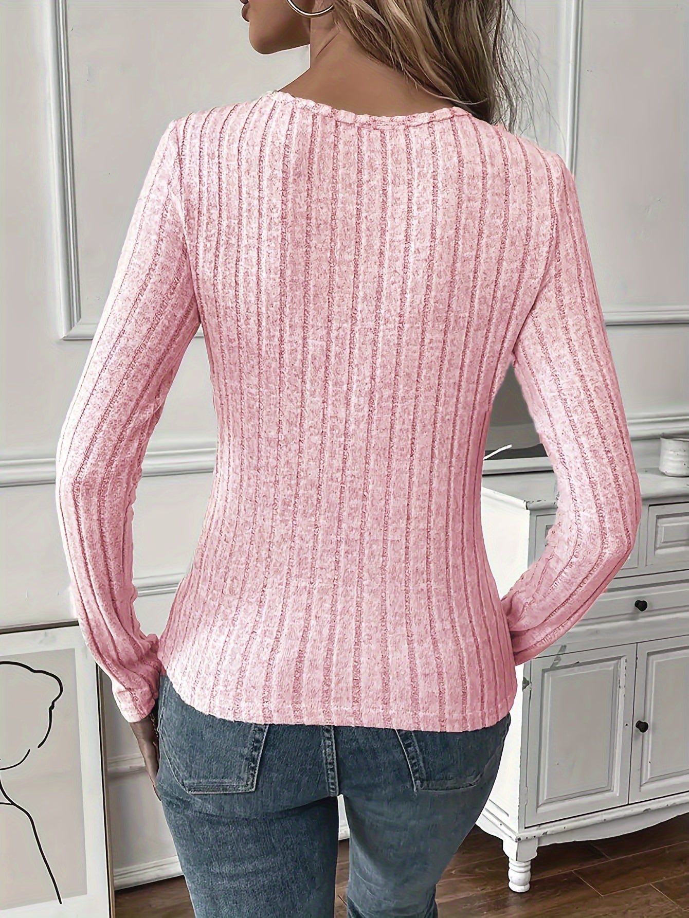 Directional Women'S French Lace Long Sleeve T-Shirt