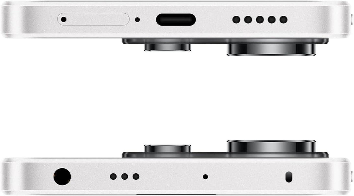 Xiaomi Poco X6 5G + 4G LTE Global Unlocked (256GB + 12GB) GSM 6.67" 64MP Triple Camera (Tmobile Mint Tello Global) + (Car Fast Car Dual Charger Bundle) (White Global ROM)