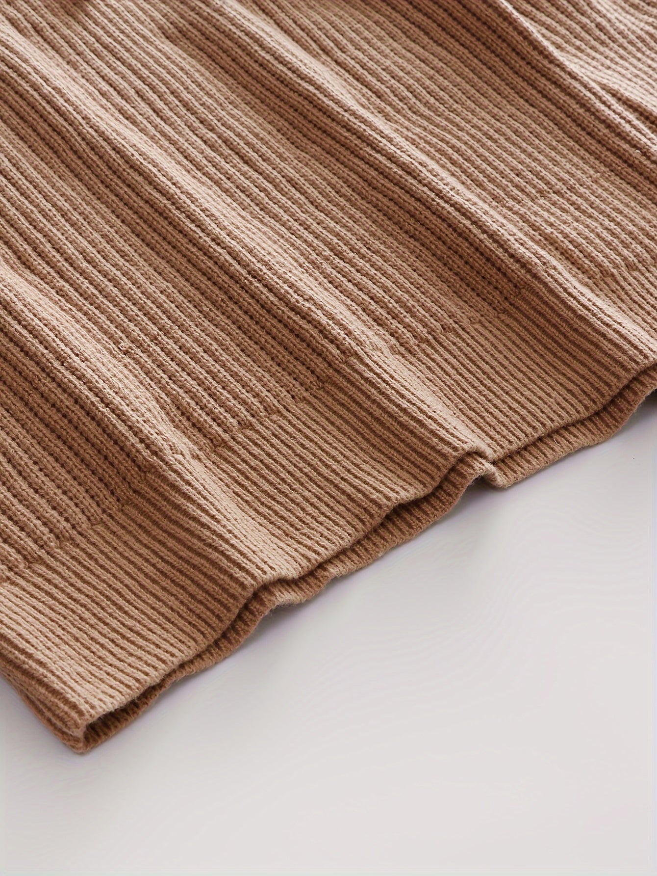 Men'S Color-Blocked Jacquard Knit Warm Hoodie