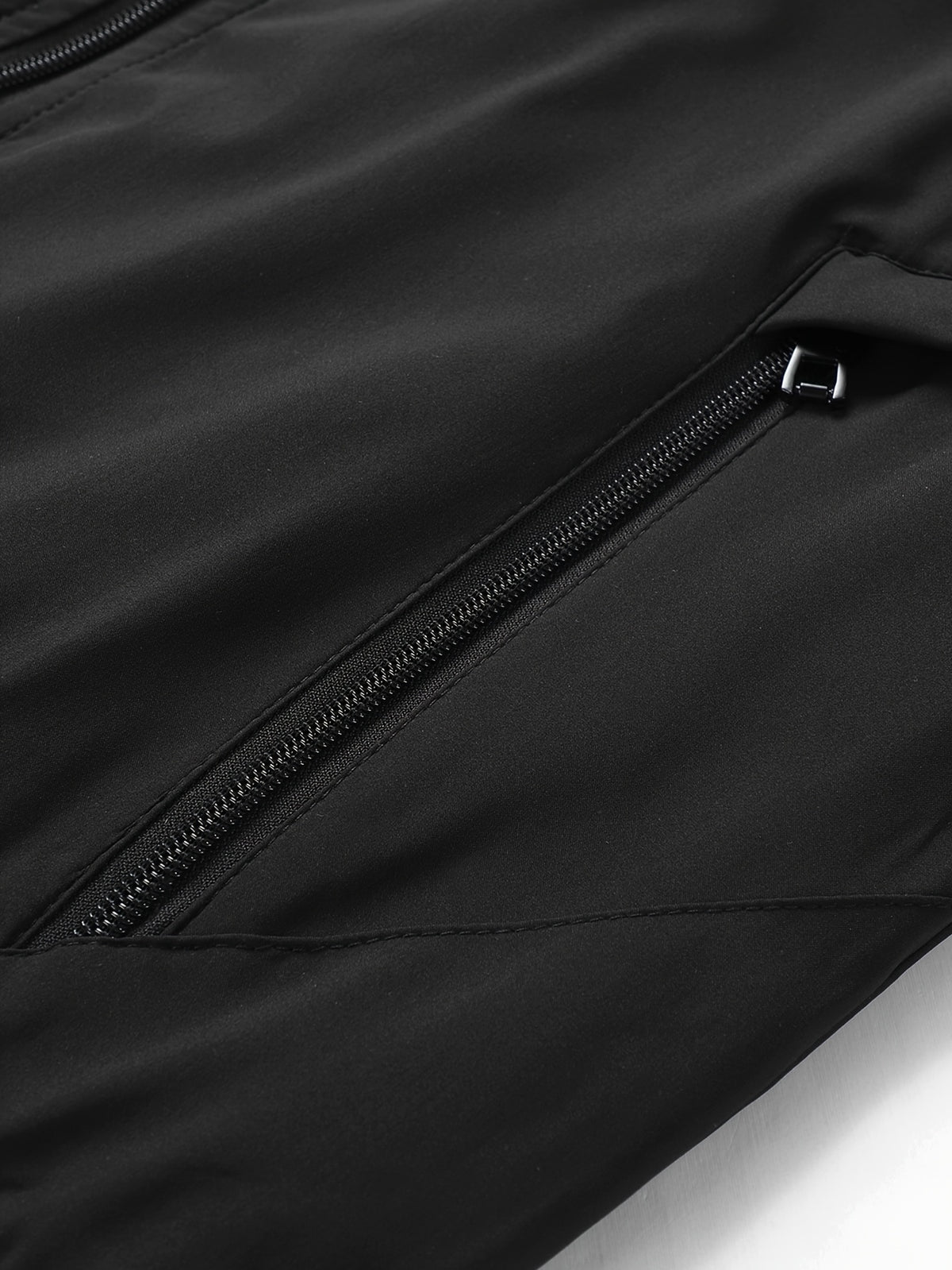 Men's Casual Lined Fleece Jacket with Baseball Collar