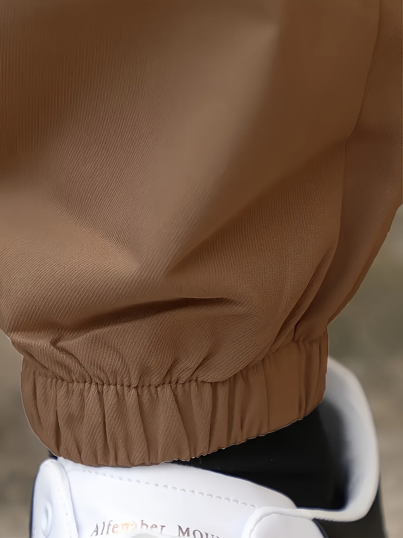 1pc Men'S Casual Cargo Pants, Solid Color Polyester Drawstring Waist, Non-Stretch Woven Fabric, Regular Fit, Polyester Lined, Perfect for Weekend Casual Wear