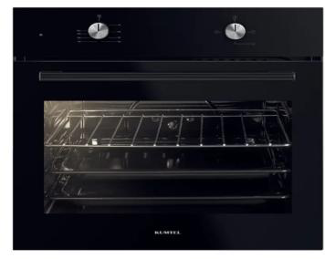 Ներկառուցվող ջեռոց KUMTEL B66-S2 BLACK — 54 լ, սև