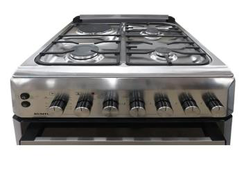 Համակցված գազօջախ KUMTEL LF60-GEF31F INOX — 3+1, Inox