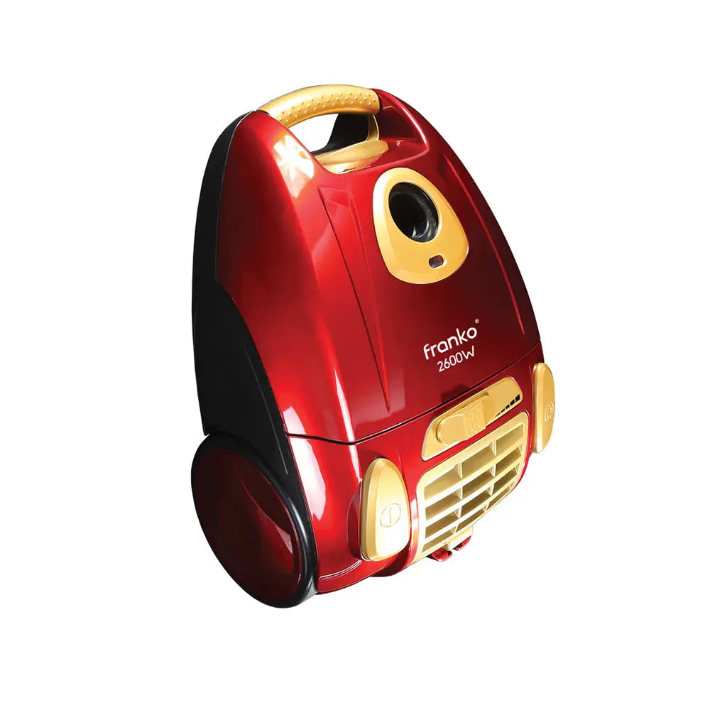 FRANKO FVC-1022 Red Bag Vacuum Cleaner with HEPA Filter