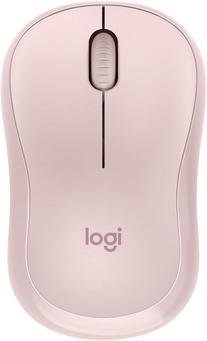 Logitech M185 Wireless Mouse, 2.4Ghz with USB Mini Receiver, 12-Month Battery Life, 1000 DPI Optical Tracking, Ambidextrous Pc/Mac/Laptop - Swift Grey