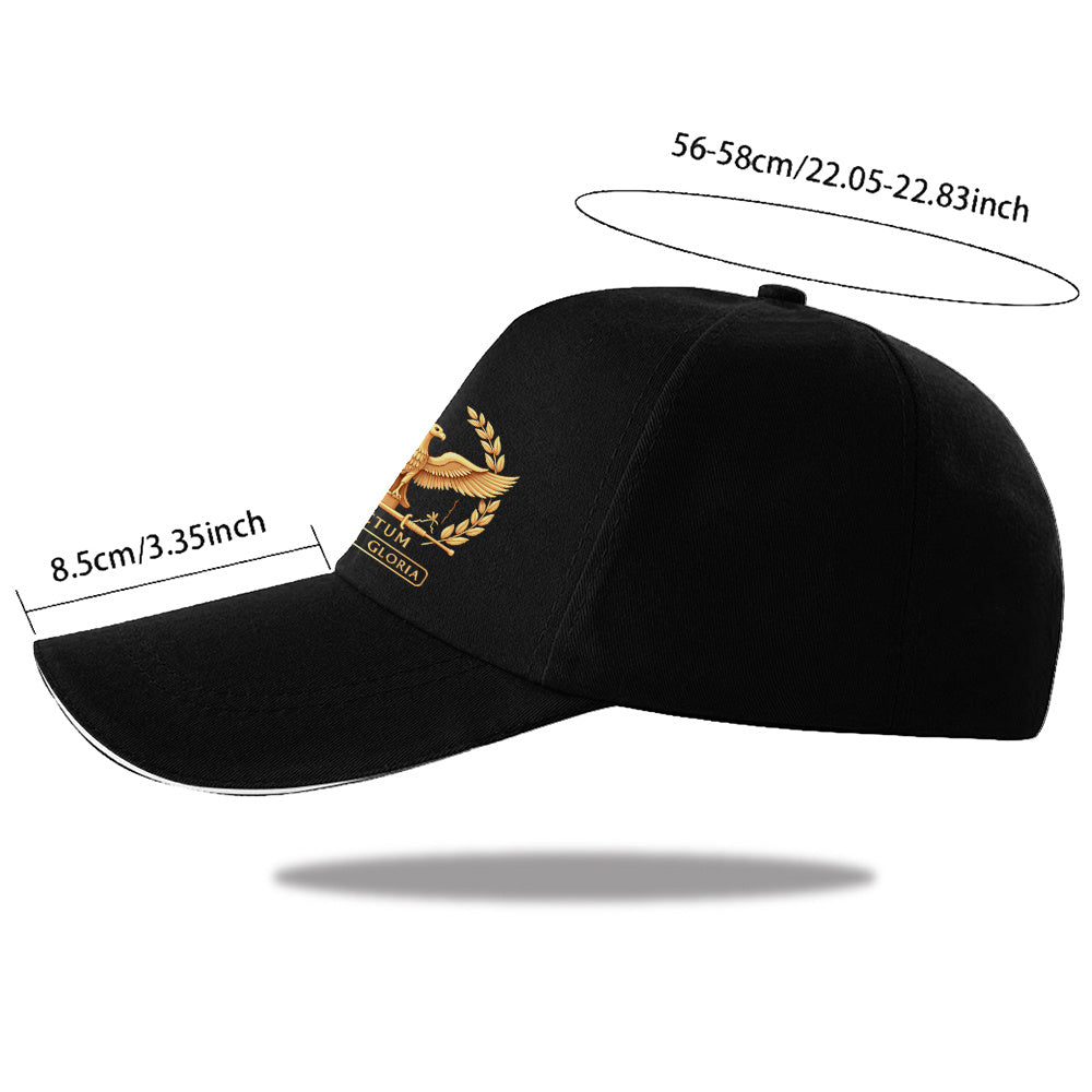 Unisex Lightweight Golden Eagle Baseball Cap with Adjustable Fit