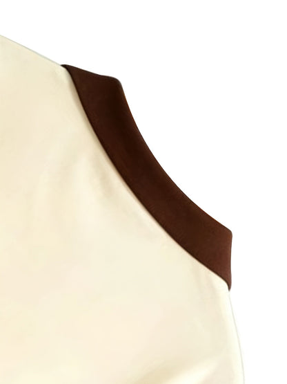 Women's Casual Polo Shirt in Solid Colors for Spring and Summer - ayq