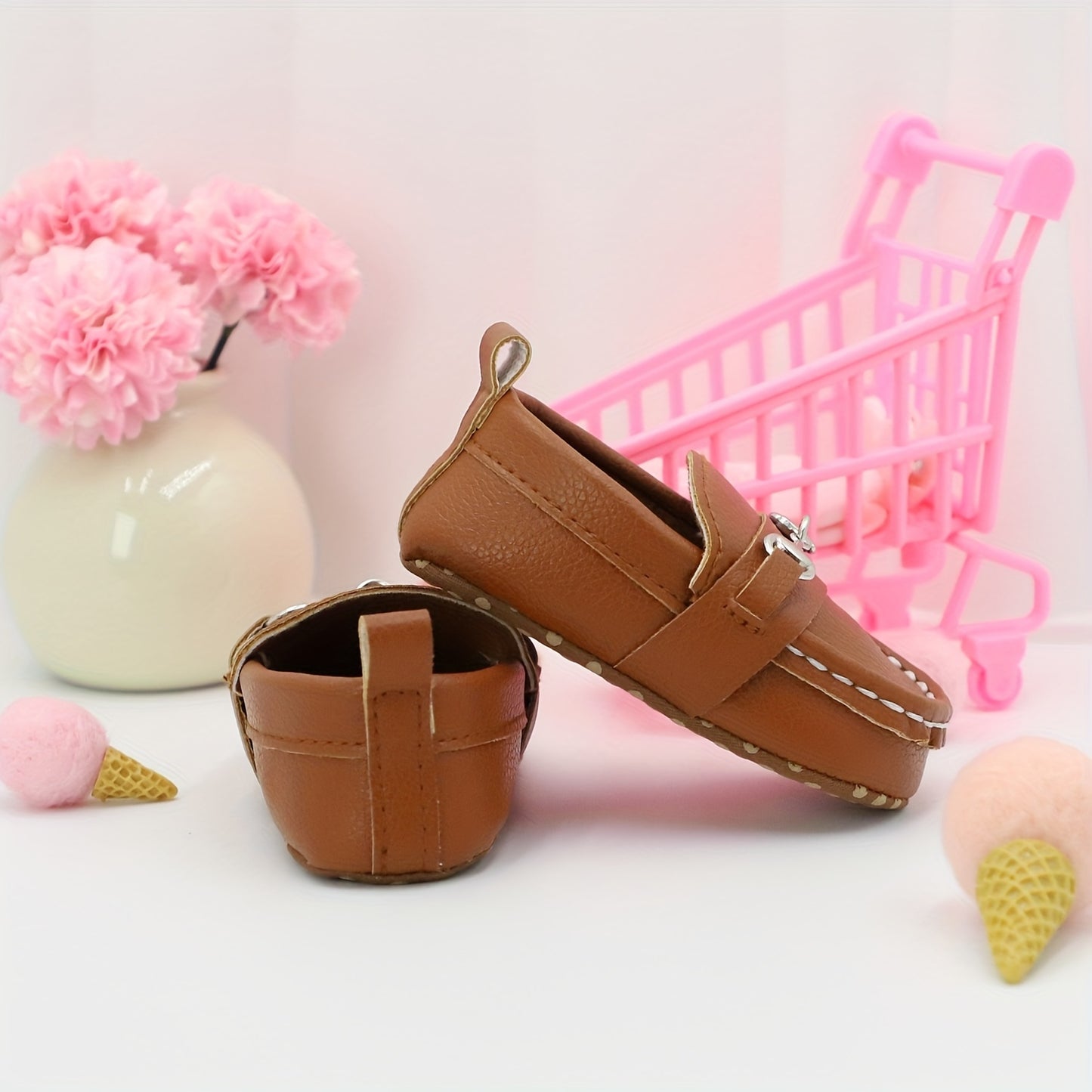 Baby Learning Shoes, Casual Chain Lufu Shoes, Indoor & Party, Four Seasons Style