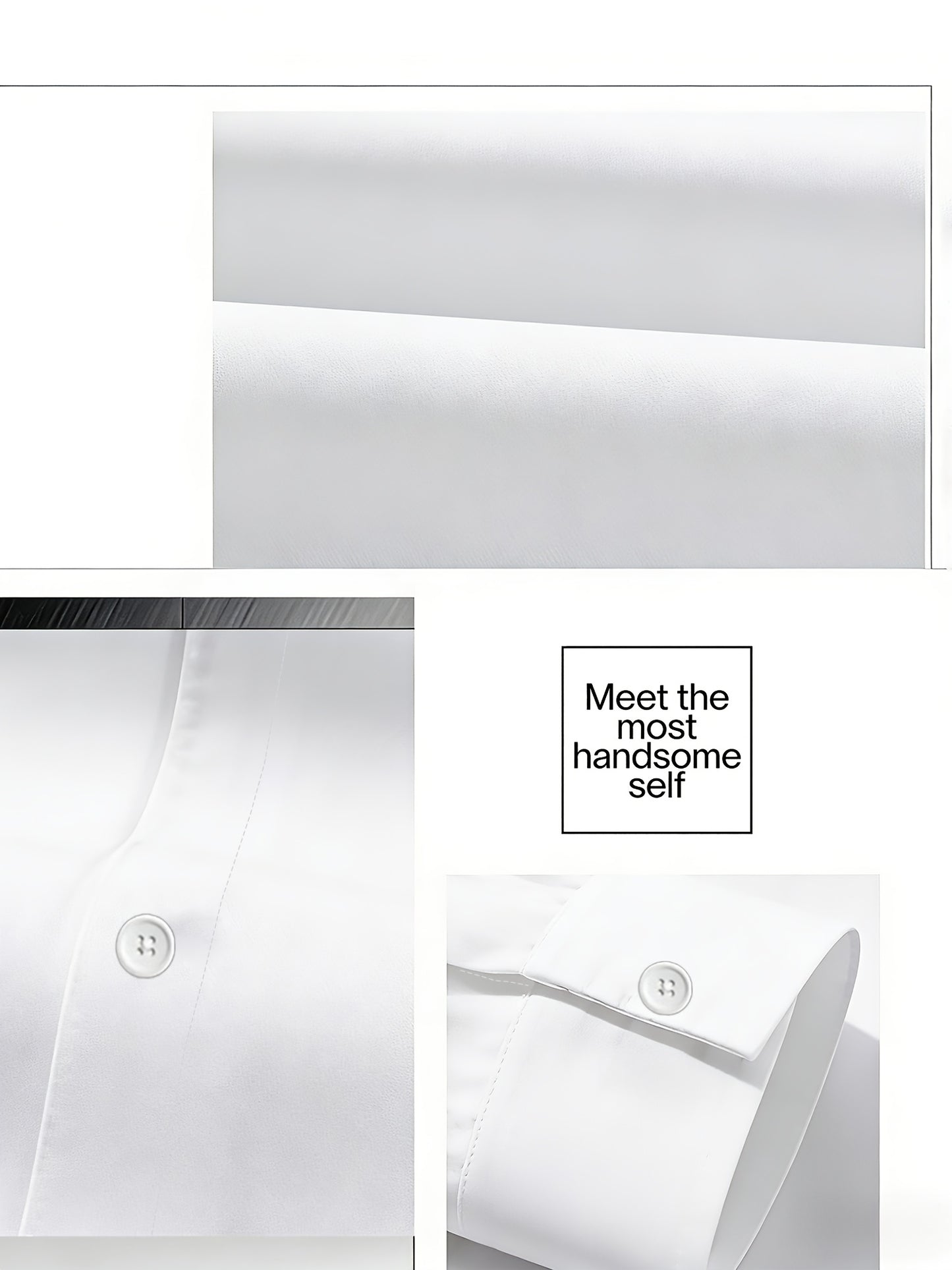 Men's Business Casual Two-Piece Suit with Lapel Shirt and Drawstring P