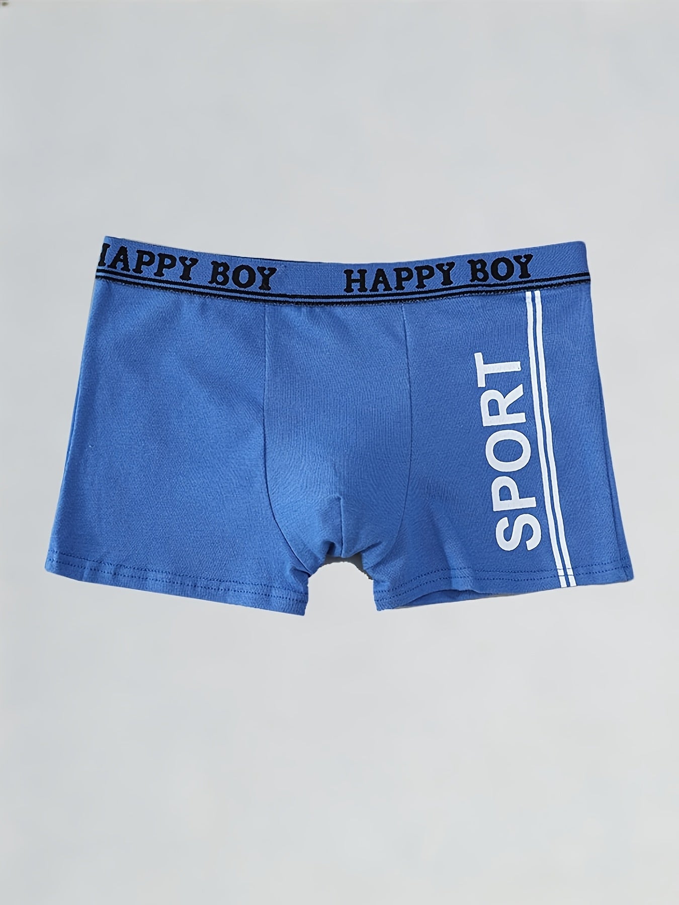 Boys' Cotton Boxer Briefs 6-Pack - Soft, Stretchy, Comfortable Fit