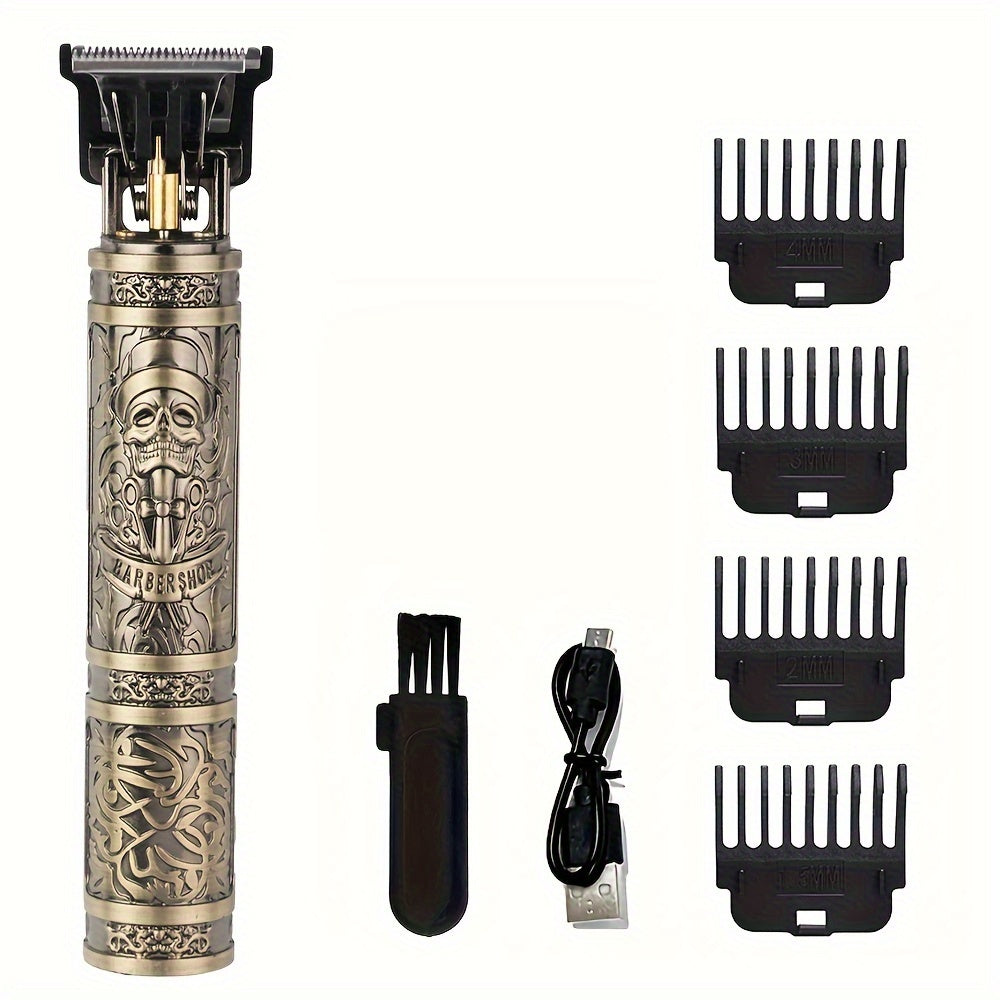 USB Charging Cordless Hair Clipper Electric Trimmer Men's Body Hair Beard Trimmer Rechargeable Shaver