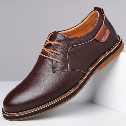 Men's Casual Business Shoes Soft Sole Non-Slip Leather