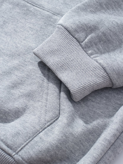 Men's 2025 New Year Print Hooded Sweatshirt - Kanji-Inspired "Goodbye 2025 2026" Pullover, Winter Warm Casual Sweater with Green/Red Toggle Switch Design, Machine Washable Red Hoodie for Christmas & NYE Parties