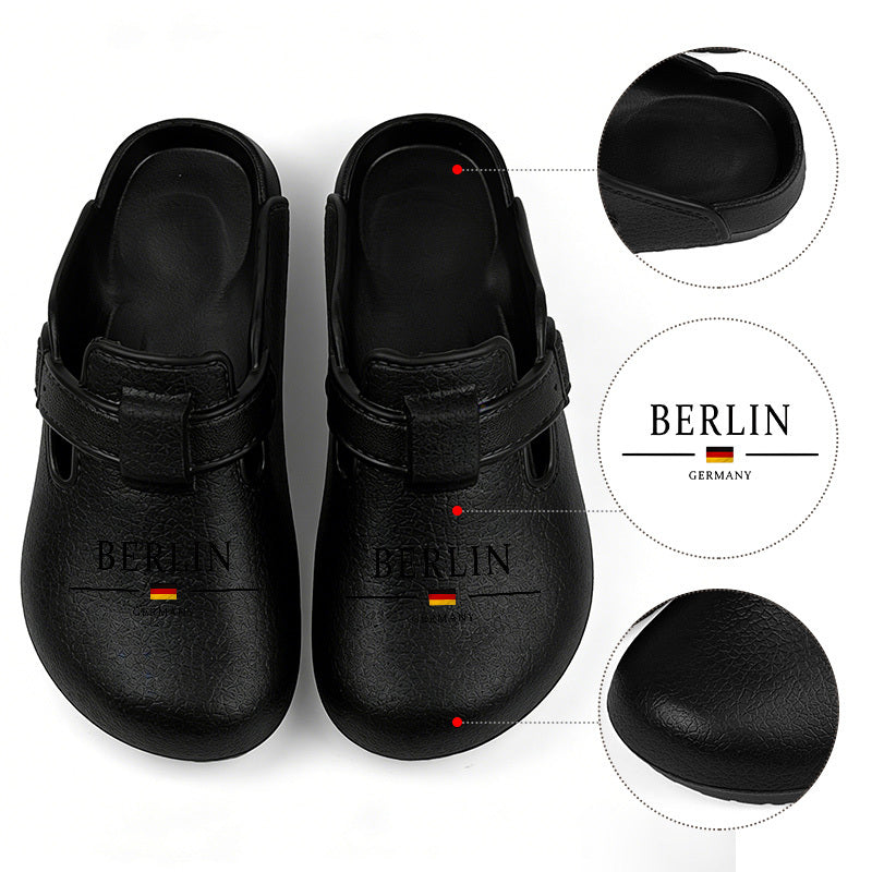 Unisex Lightweight EVA Slippers with Detachable Strap, Casual Style