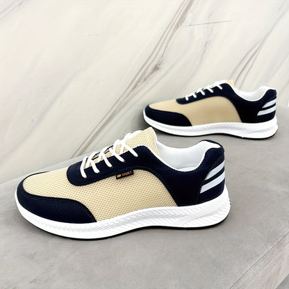 Men'S Mesh Shoes, Trendy And Versatile Footwear, Fashionable Sports And Casual Shoes, Slip-Resistant And Durable Men'S Sneakers - ayq