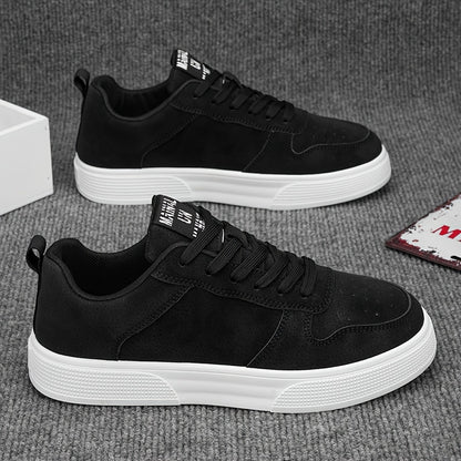 1 Pair MAINALUN Men'S Skateboarding Sneakers - Low-Top Lace-Up Casual Shoes with Thick PVC Sole, Breathable Fabric Lining  Durable Synthetic Upper for Daily Wear, Outdoor, Travel, Parties - Green/Black/Khaki, Skateboarding S