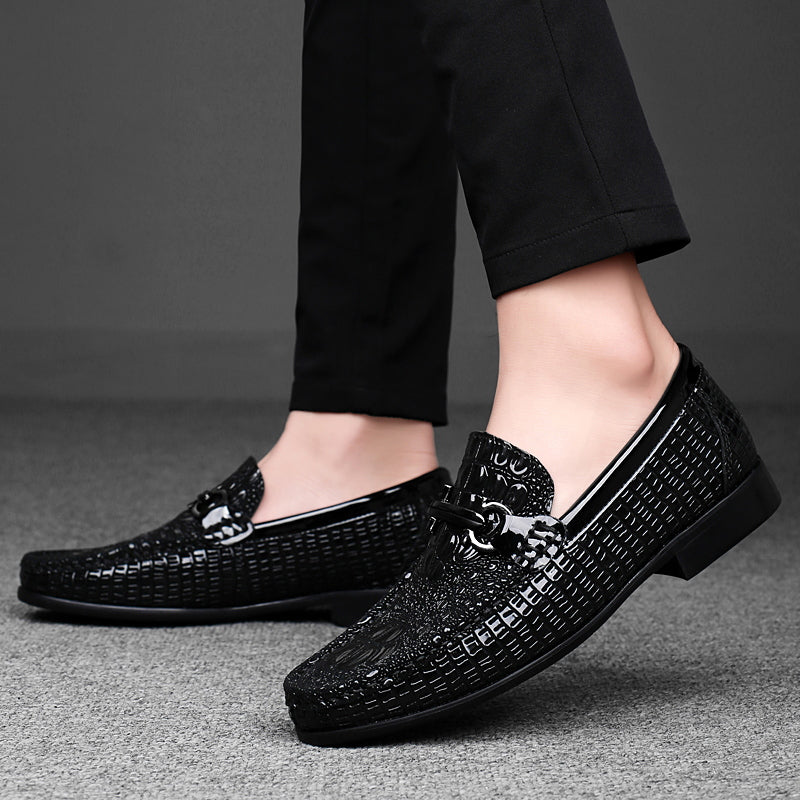 Men's All-Season Slip-On Business Casual Oxford Shoes