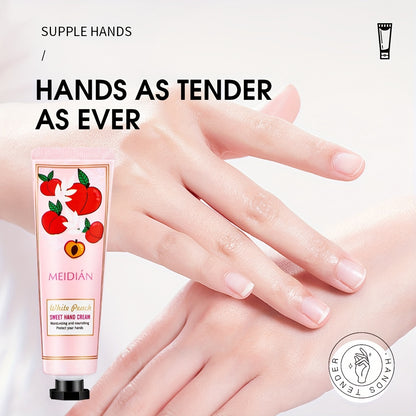 5pcs/set Hand Cream Set, Moisturizing And Nourishing Hand Lotion for Dry Cracked Hands, Gift for Women