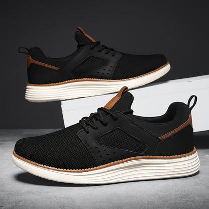 Men's Casual Lightweight Mesh Sneakers Breathable Business Shoes