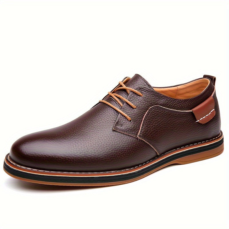 Men's Casual Business Shoes Soft Sole Non-Slip Leather