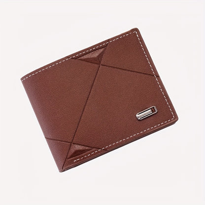 Men's Short Wallet, Multi-card Card Holder, Bifold Wallet Money Clip Coin Purse, Gift For Men