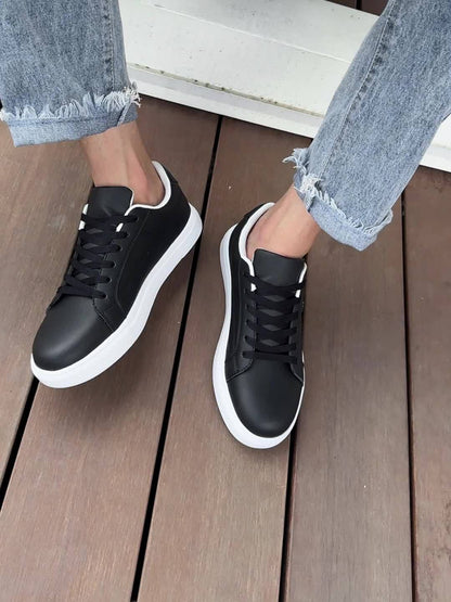 Men's Low-Top Sneakers with Cushioned Sole & Letter '' - - Urban Hiking Shoes Suitable for Daily Wear, Outdoor, Commuting - Lightweight Round-Toe Casual Sports Footwear - ayq