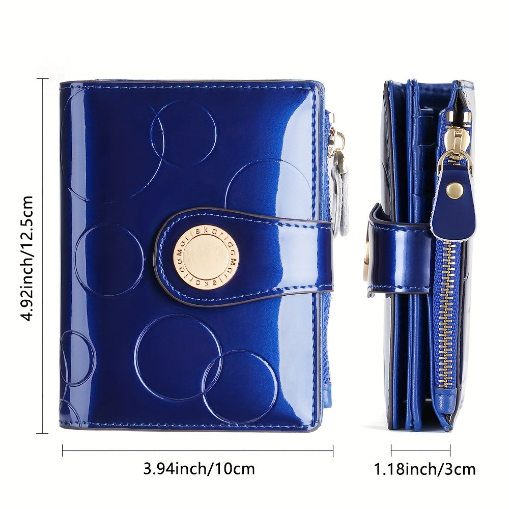 Anti-theft Credit Card and Coin Purse, 2025 Model, Women's Gift, Two-layer Cowhide Purse