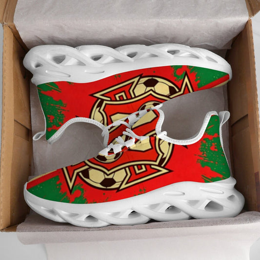 Portugal Team Casual Unisex Shoes with Comfortable EVA Sole - ayq