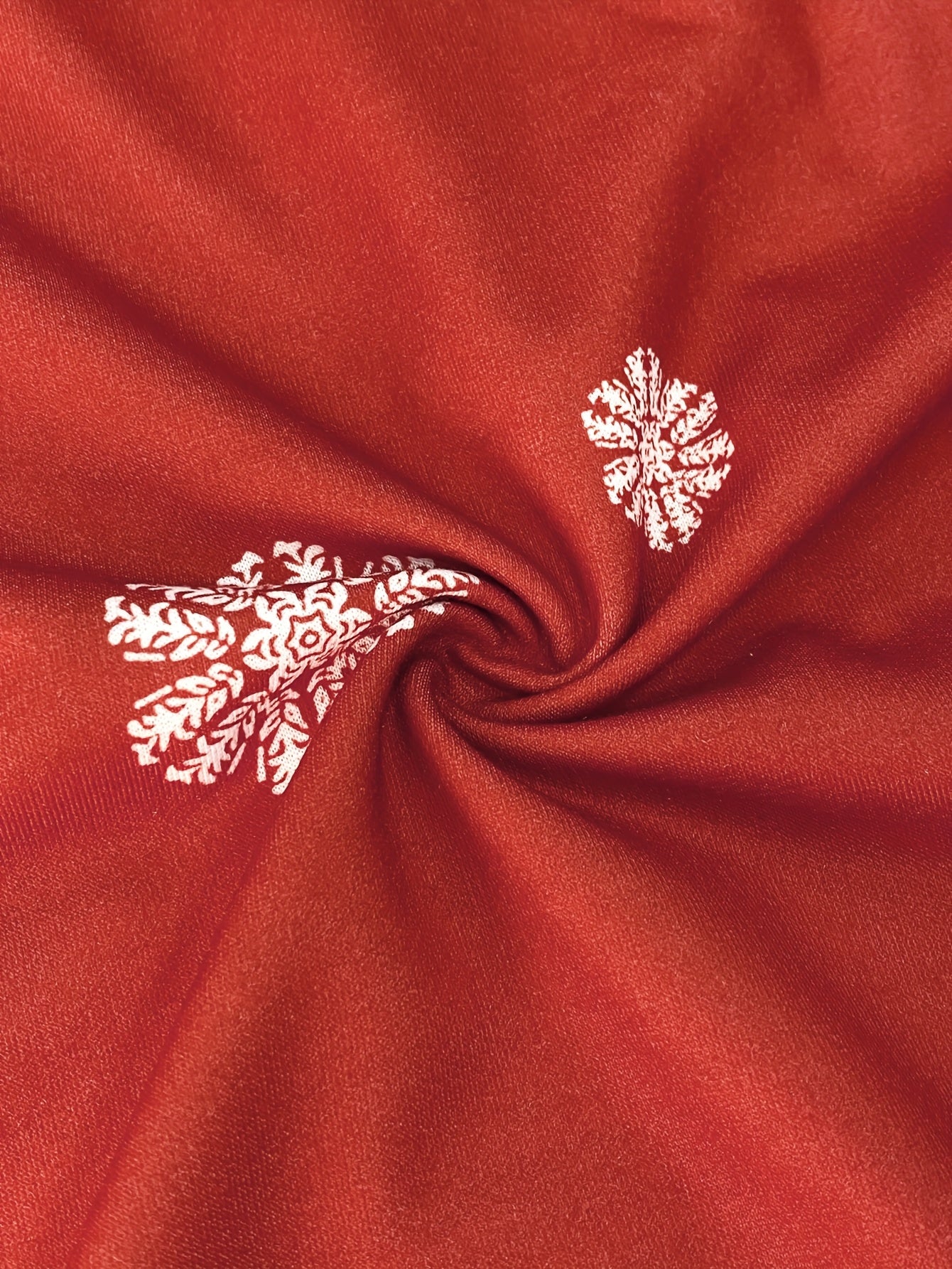 Women'S Elegant Off-Shoulder Red & Snowflake Print Winter Dress with Puff Sleeve & Round Neck - Long Sleeve Party Dress for Christmas, New Year'S Eve, Winter Events - Machine Washable, Christmas Dress, Festive Attire, Offshou