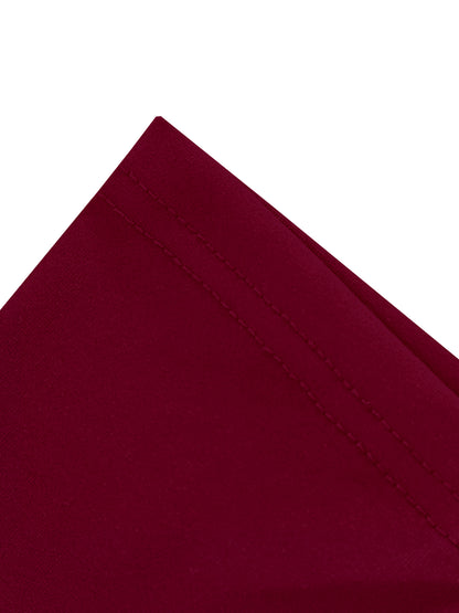 Women's 2026 New Year Print & 2026 Cursive Lettering Short Sleeve Bodycon Dress - Burgundy/White Party Dress with Round Neck, Long Length, Machine Washable - Christmas & NYE Outfit, Gift Idea (One-Piece)