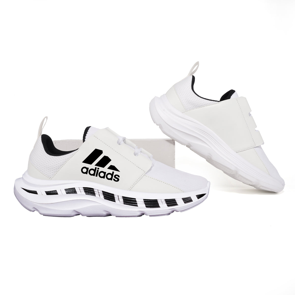 Lightweight Casual Sports Shoes with Cushioned Platform Sole