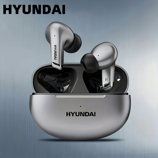 2024 Hyundai Popular Wireless Earbuds - Minimal Delay, Extended Battery Duration, Noise Isolation, Featuring a Microphone for Gaming, Athletics, And Music
