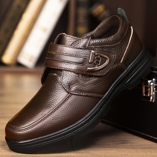 Men's Comfortable Vintage Business Casual Slip-On Shoes - ayq