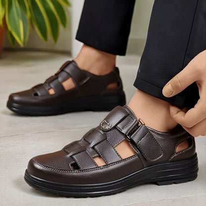 Men's Lightweight PU Slip-On Indoor & Beach Sandals