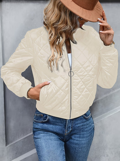 Ououjia գործարանային խանութ 2025 աշուն և ձմեռ նոր առօրյա խառնվածքի կարված հագուստ կանացի բաճկոններ կարճ վերարկուներ