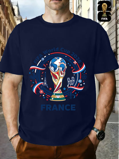 Men's 2026 FIFA World Cup Casual Short Sleeve T-Shirt