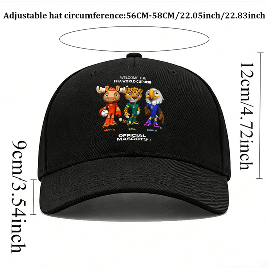 2026 FIFA World Cup Commemorative Baseball Hat for USA, Canada & Mexic - ayq