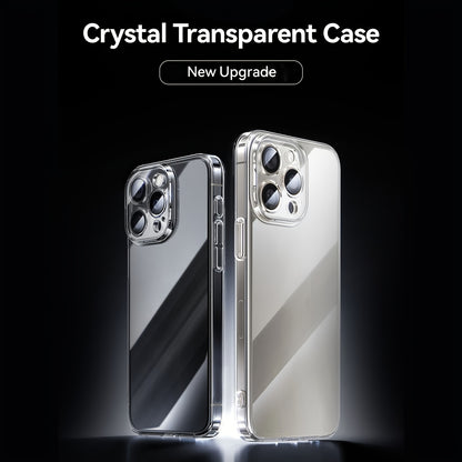 Crystal Clear Anti-Yellowing Phone Case for iPhone 18/17 Pro Max