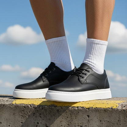 Plus Size Men's Low-Top Casual Athletic Shoes for All Seasons