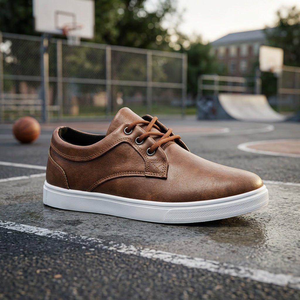 Men's Casual Low-Top Sports Skate Shoes Breathable Comfort