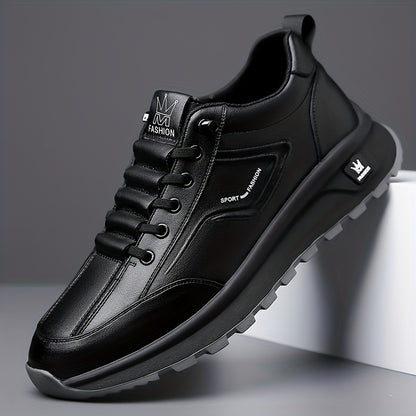 Men's Slip-On Casual Sneakers - Breathable, Non-Slip & Durable for Outdoor Activities, Comfort Fit with Elastic Closure - ayq