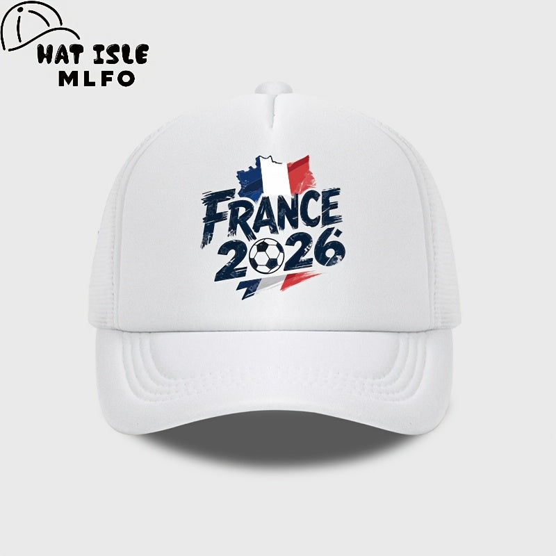 2026 France Football Printed Adjustable Baseball Cap