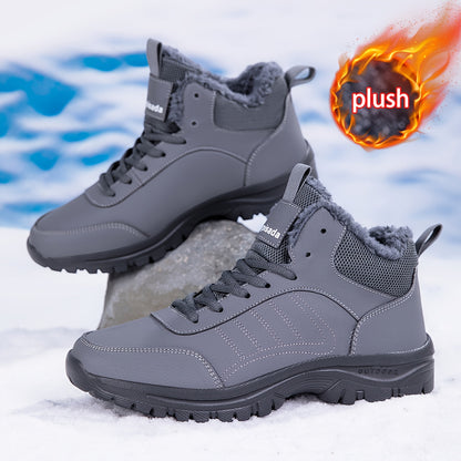 VOLARPISADA Կանացի և տղամարդու (ունիսեքս) ձմեռային ձնագնացքներ - ցրտադիմացկուն, հաստացված, տաք, ռելիեֆային ներբան, միկրոֆիբրե նման վերին մաս - ամուր կլոր քիթ սառույցի, արշավի, դահուկի համար - մեծ չափսեր հասանելի են (Ապրանքանիշ)