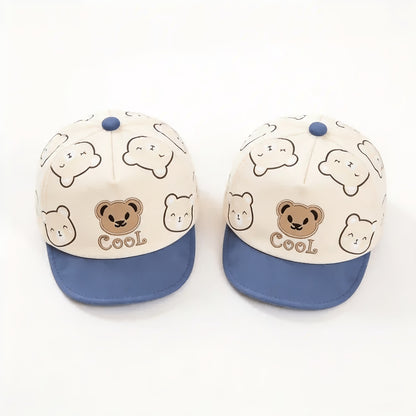 2-Pack Breathable Baby Baseball Caps for Spring and Summer