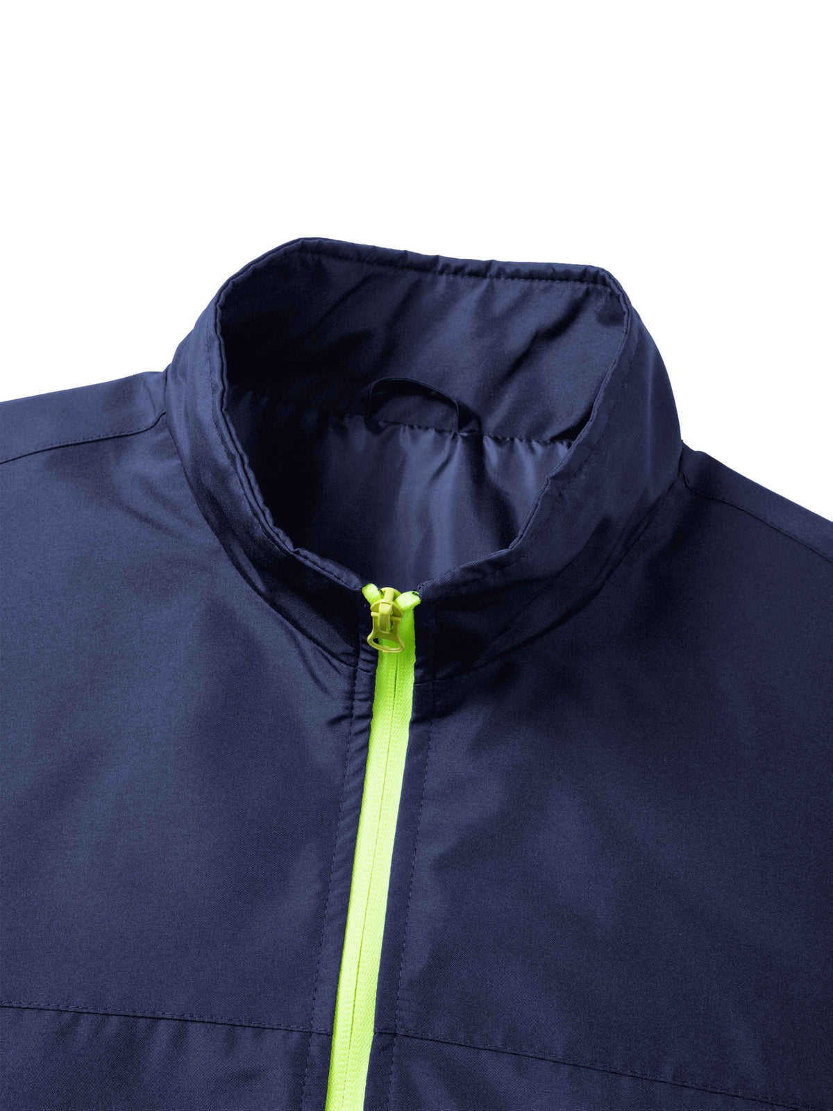 Men's Polyester Zipper Jacket & Sports Trousers Set for Fall/Winter